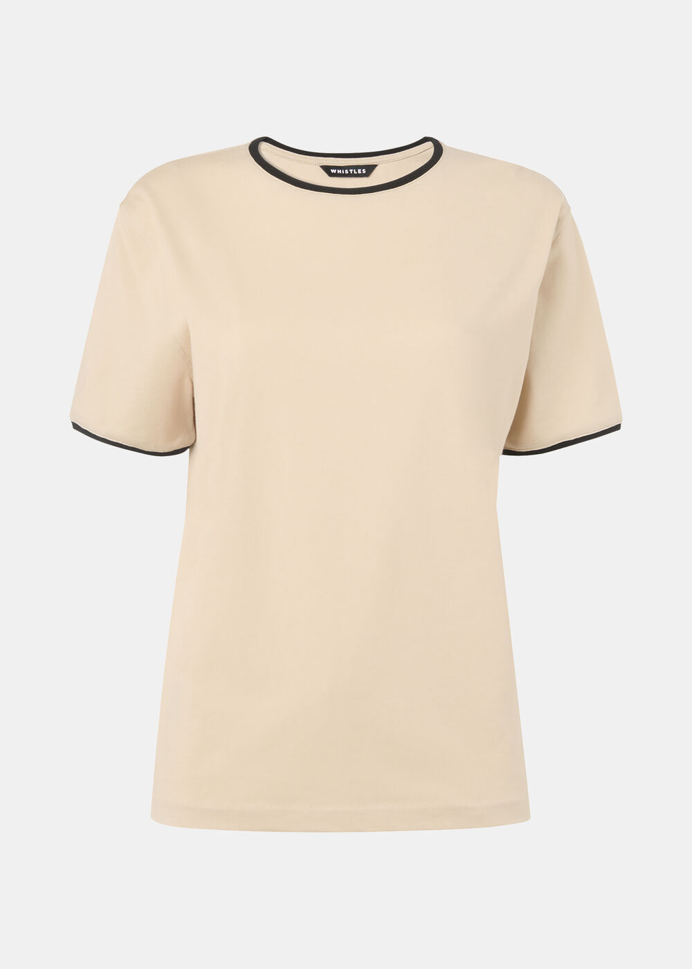 Contrast Piping Detail Tee