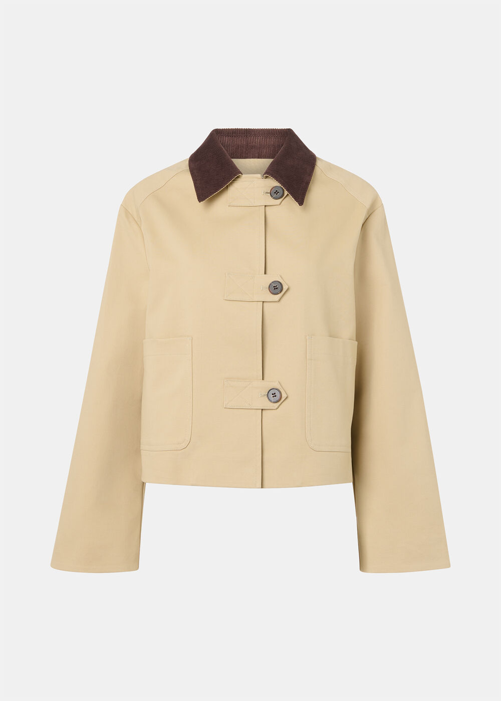 Corduroy Collar Jacket