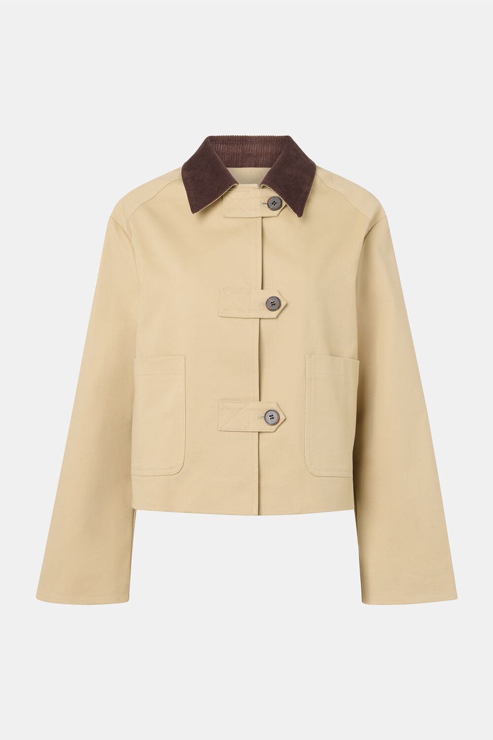 Corduroy Collar Jacket