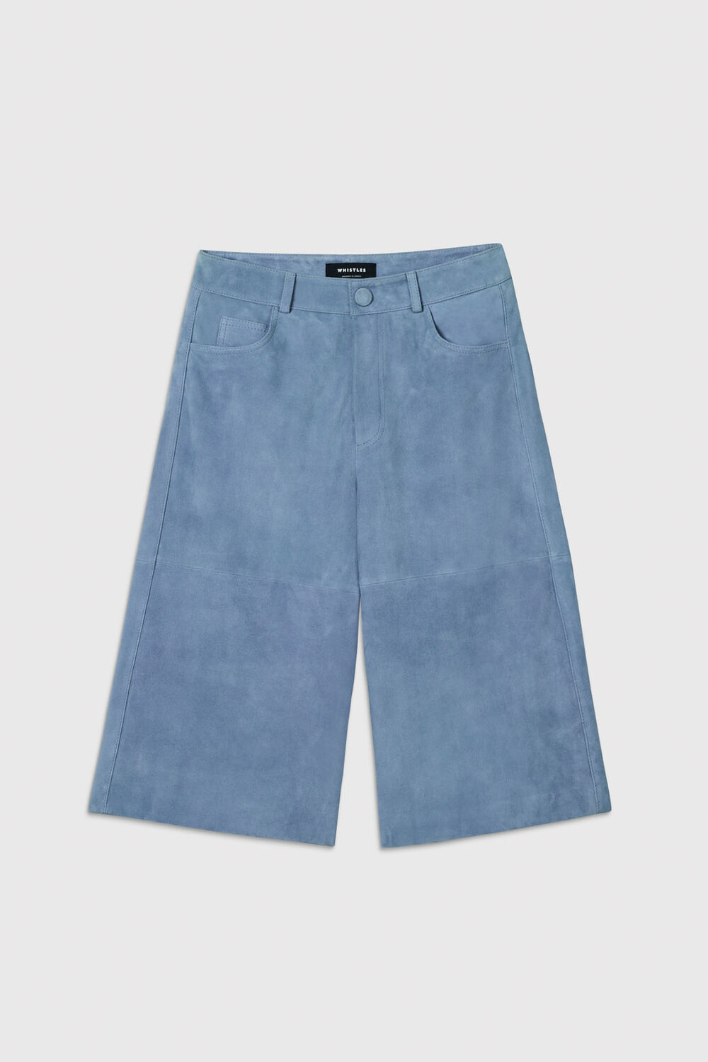 Suede Longline Short