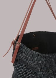 Aria Straw Shoulder Bag
