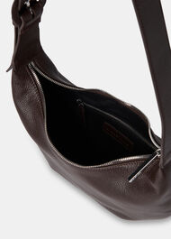 Small Sia Curved Crossbody Bag