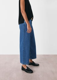 Wide Leg Cropped Jean
