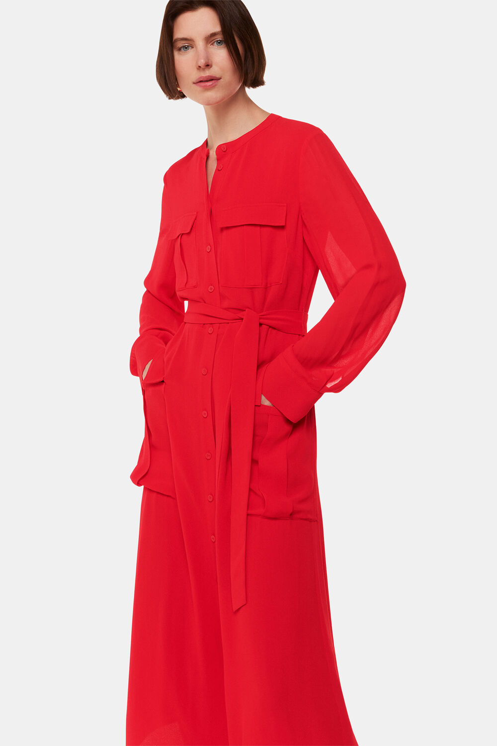 Nia Pocket Detail Shirt Dress
