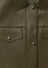 Clean Bonded Leather Jacket