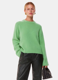 Alana Wool Mix Crew Neck