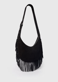 Sia Suede Fringed Bag