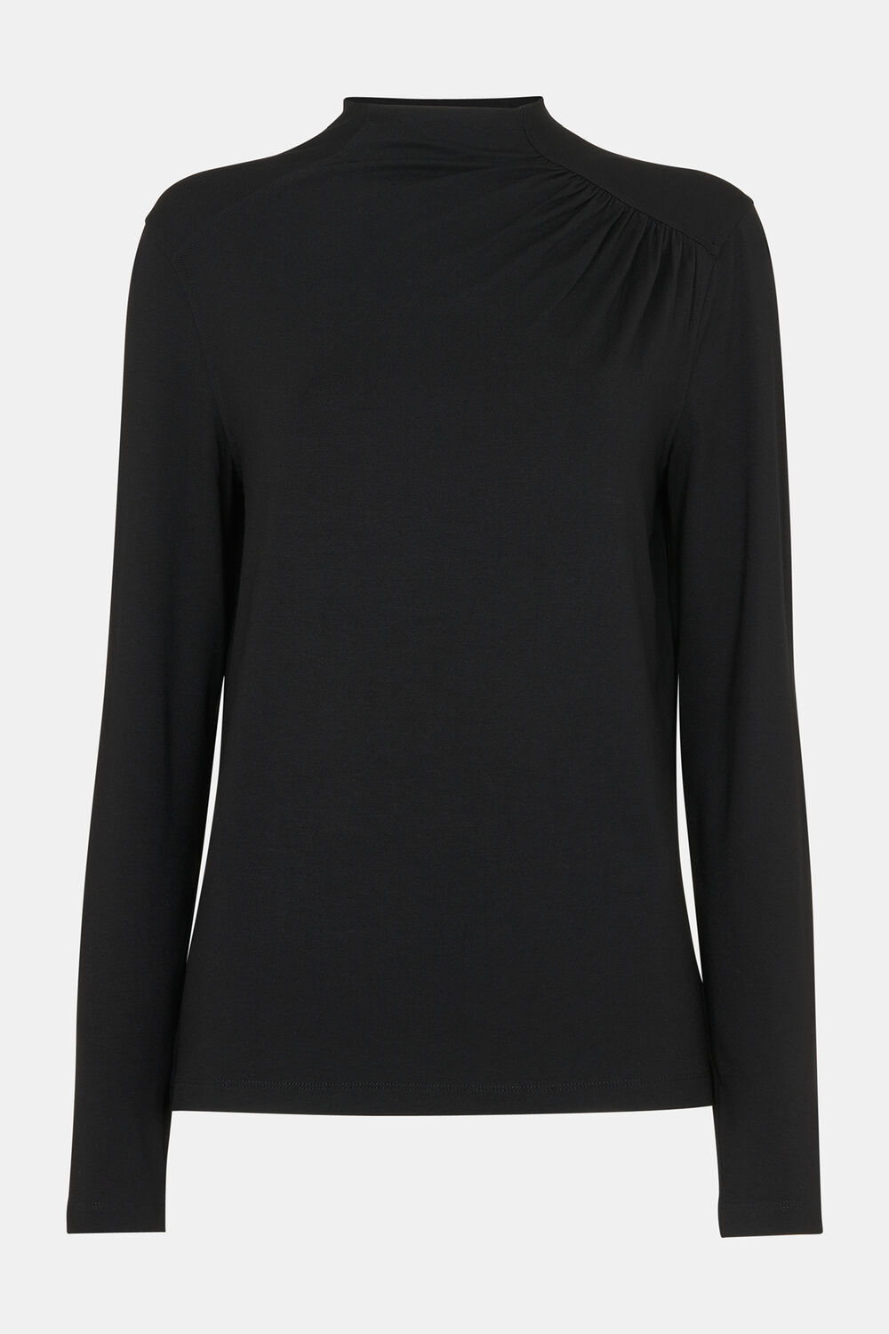 Ruched Front Detail Jersey Top