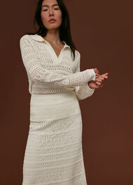 Crochet Midi Skirt