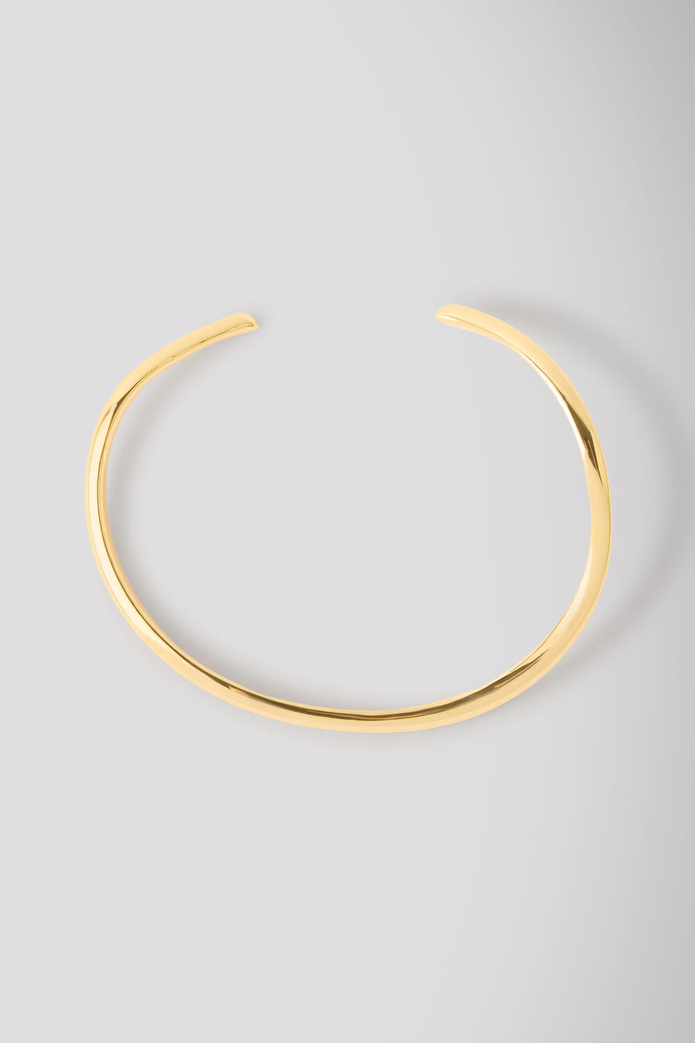 Gold Simple Wave Bangle