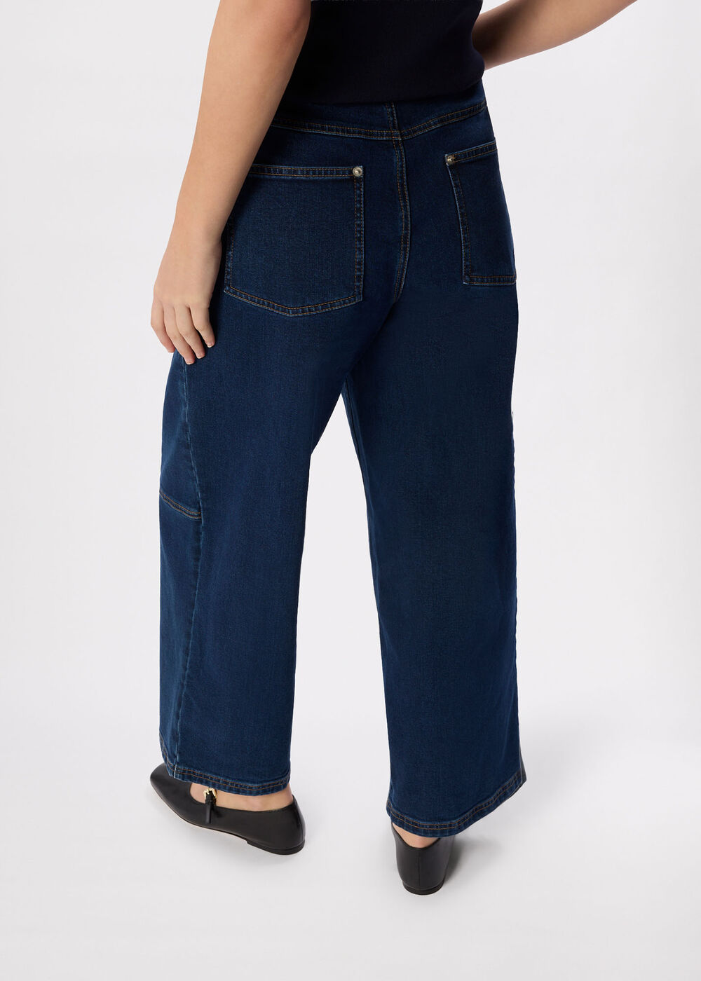 Barrel Mid Rise Trouser