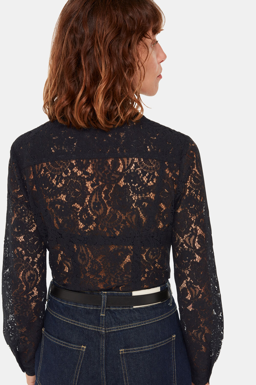 Lucy Seam Detail Lace Shirt