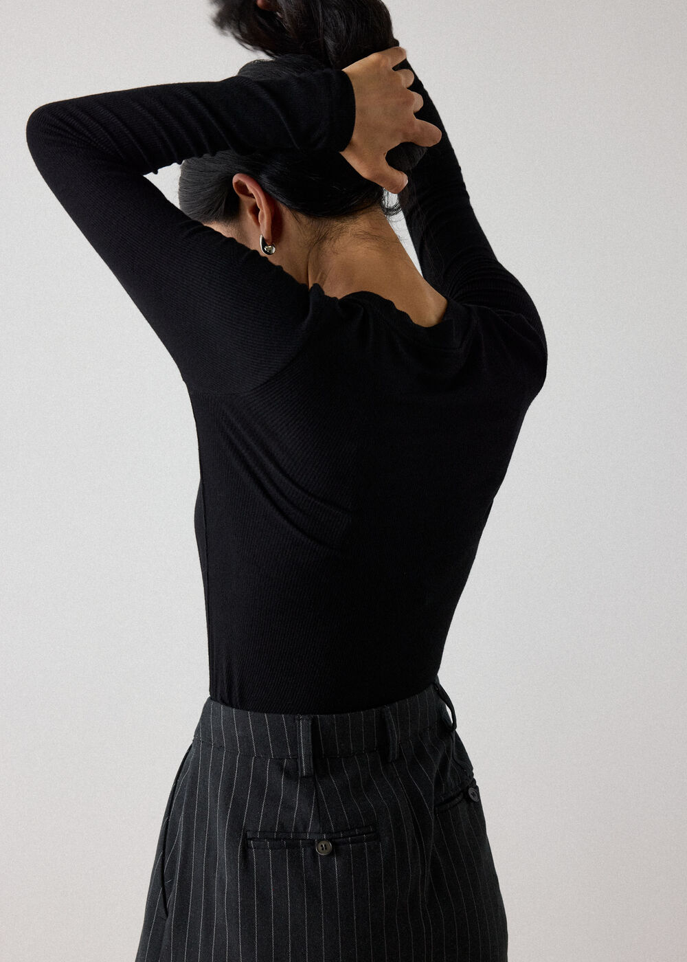 Essential Ribbed Crew