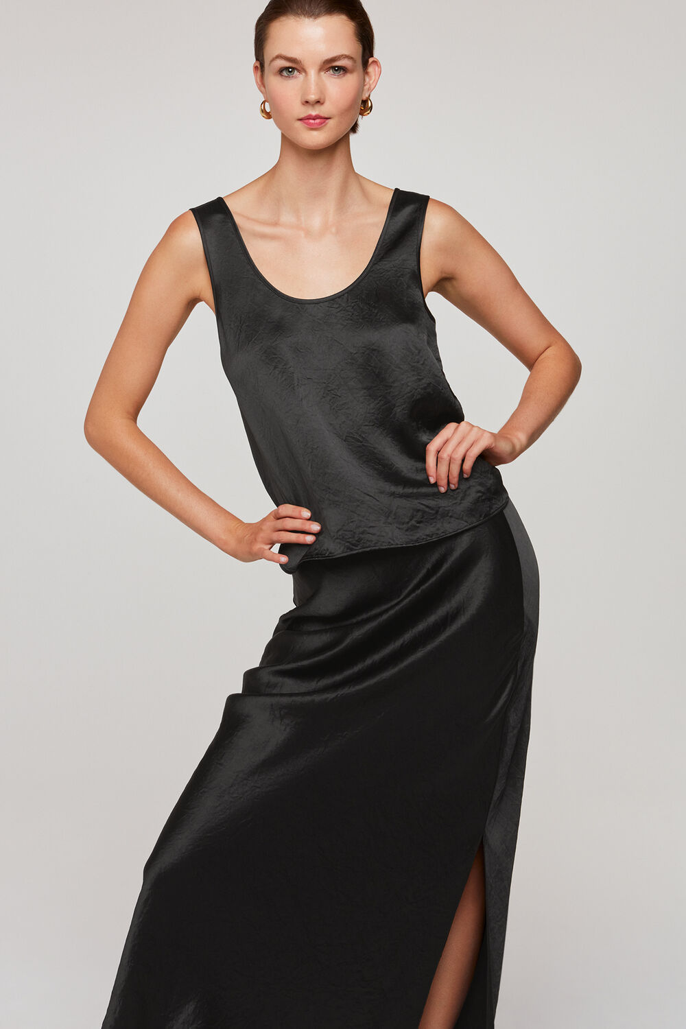 Black Ella Cami Top