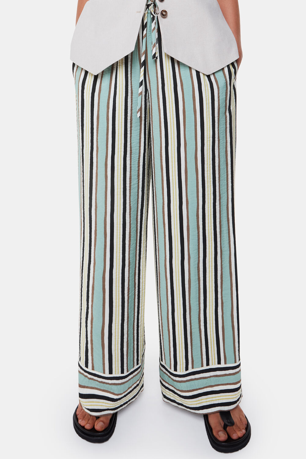 Vertical Stripe Nicola Trouser