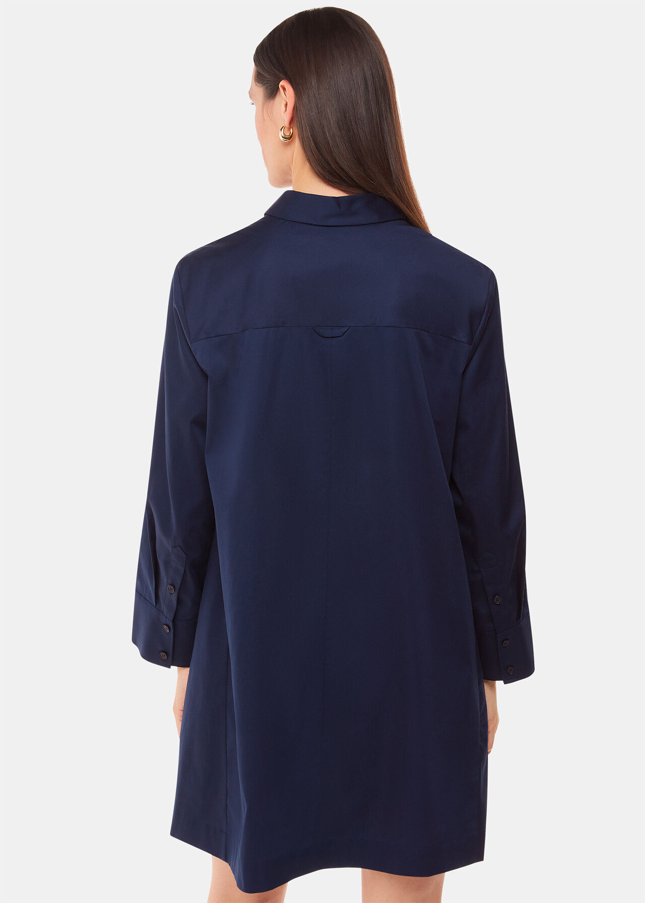 Lara Cotton Shirt Dress