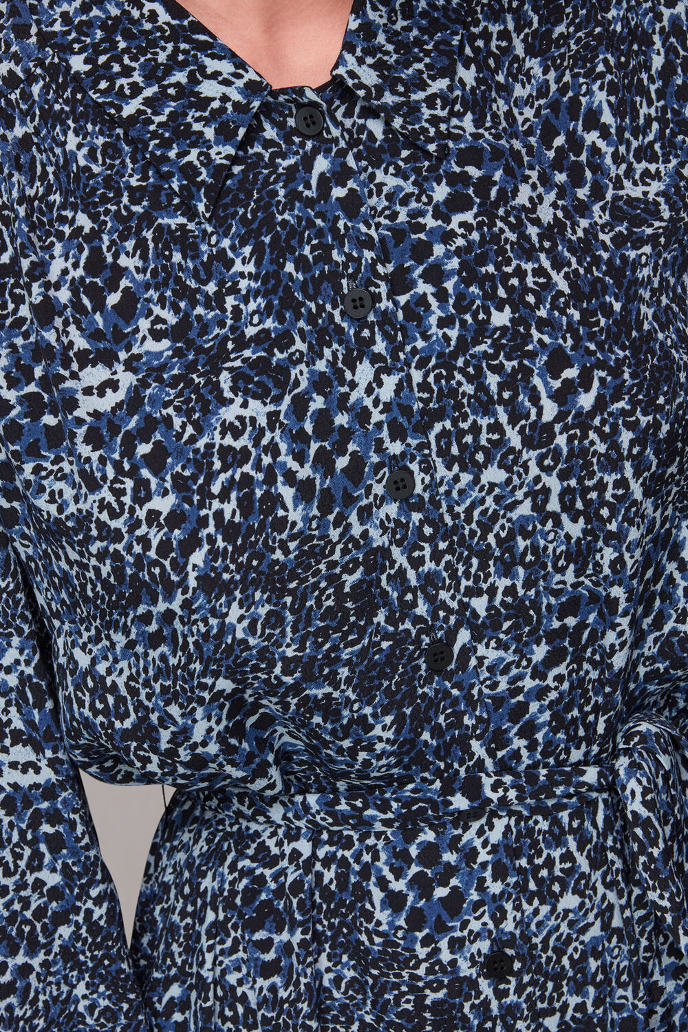Micro Animal Shirt Dress