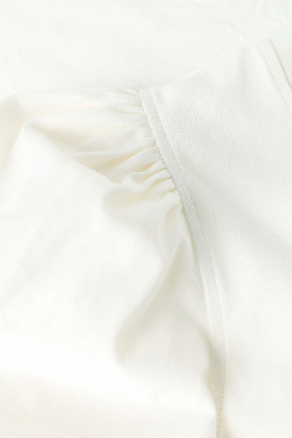 Puff Sleeve Detail Tee