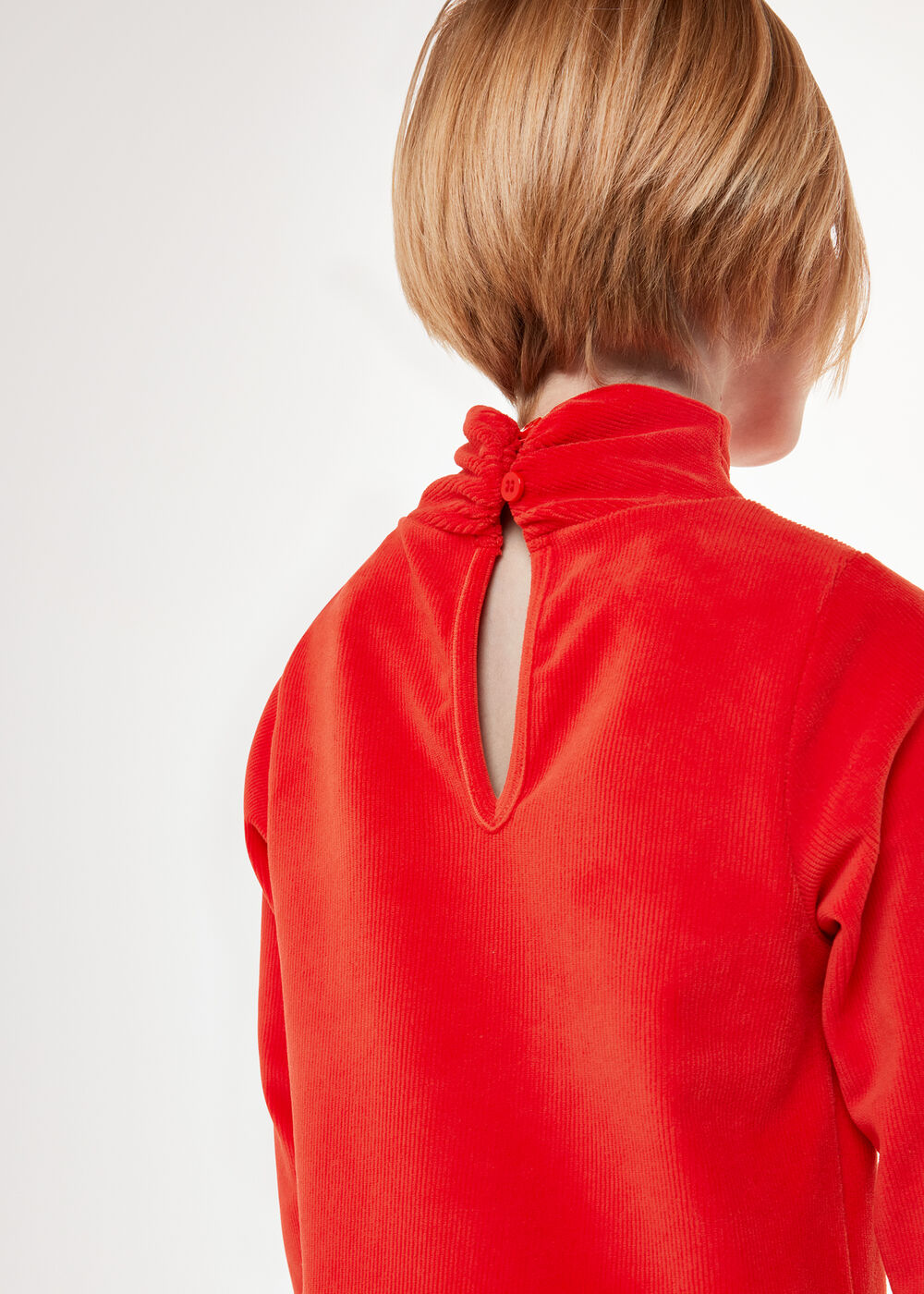 Corduroy Jersey Dress