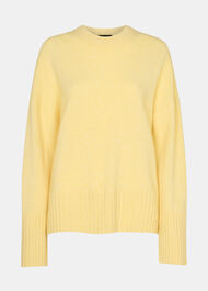 Wool Ribbed Cuff Knit