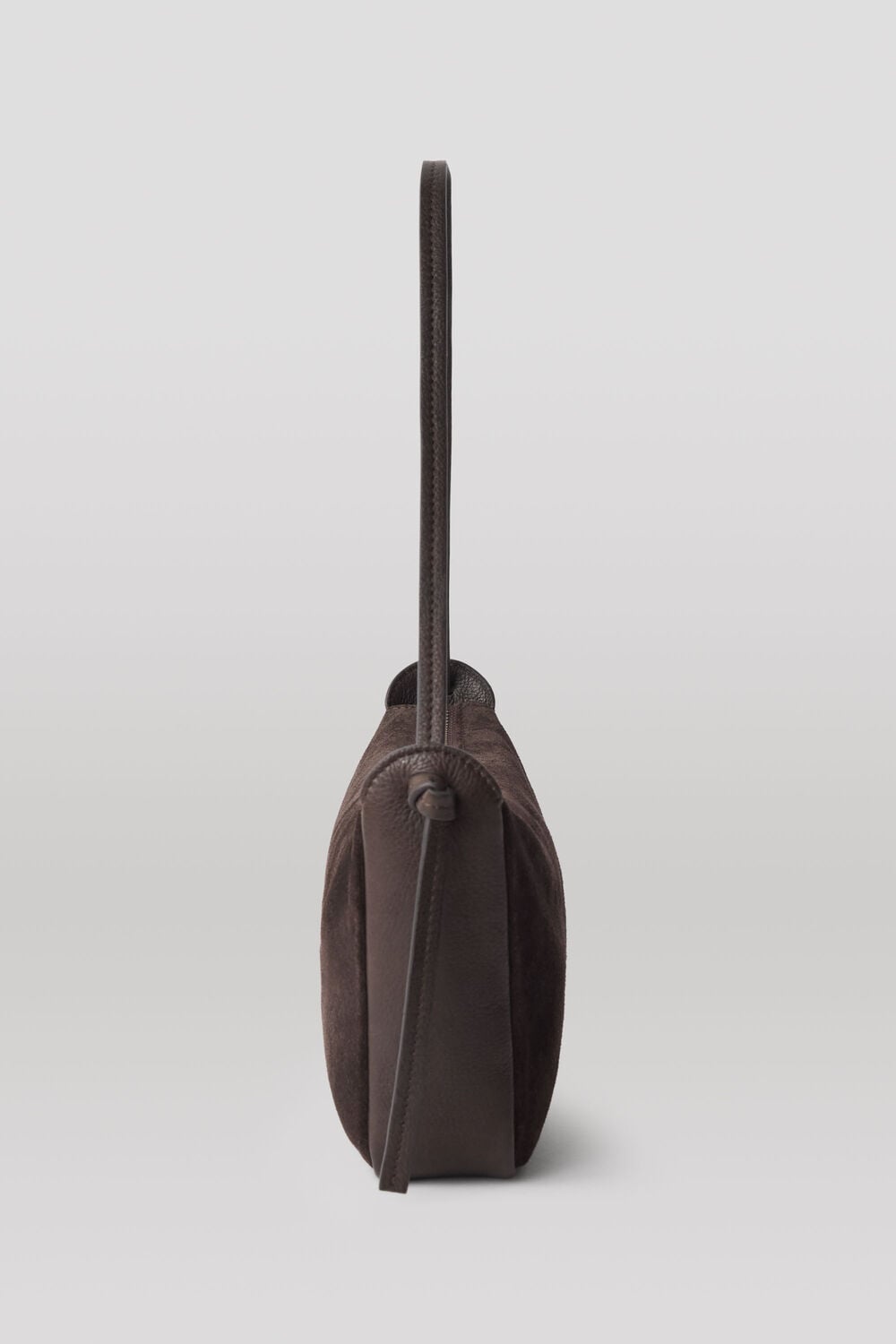 Small Suede Knot Shoulder Bag