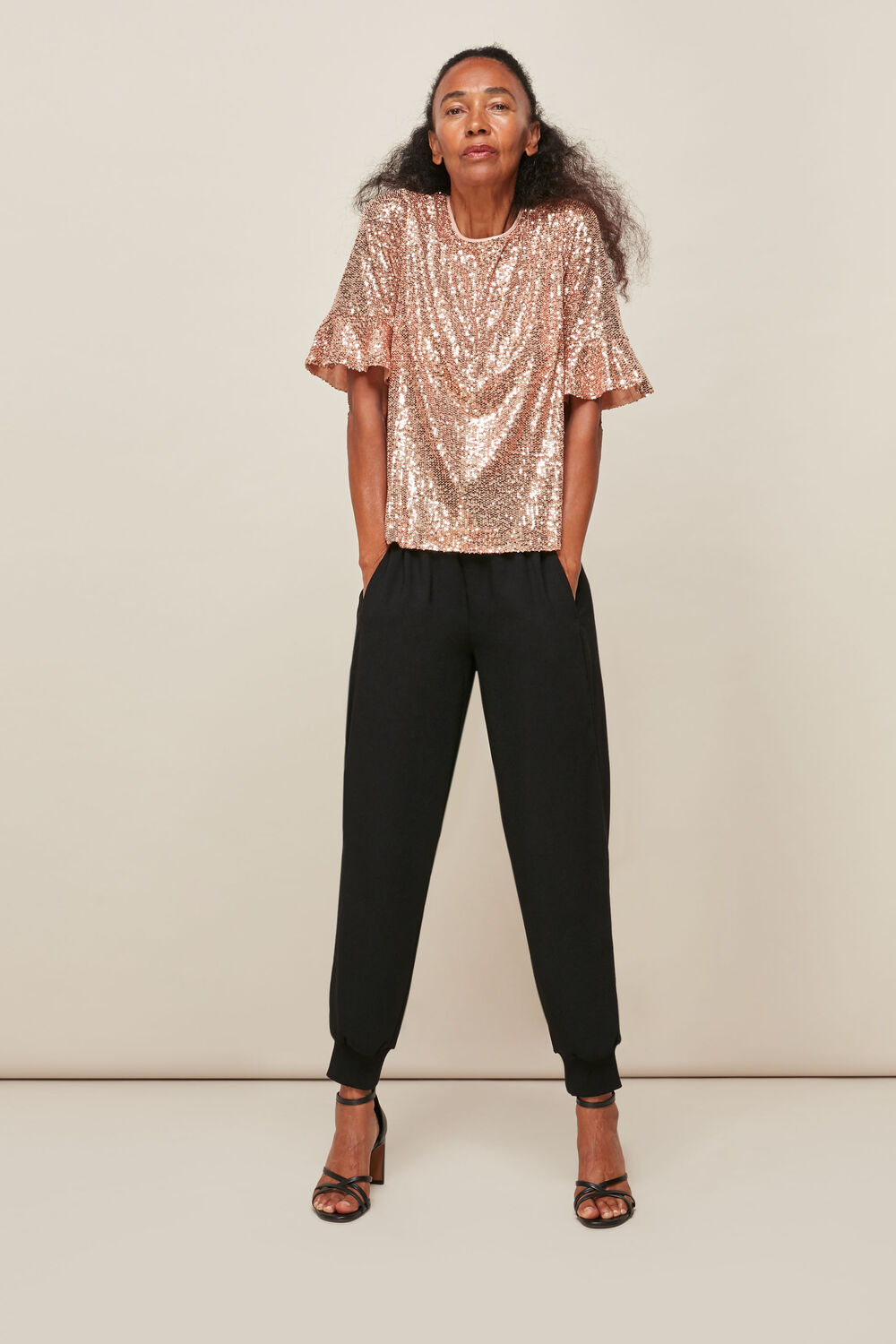 Sada Sequin Top