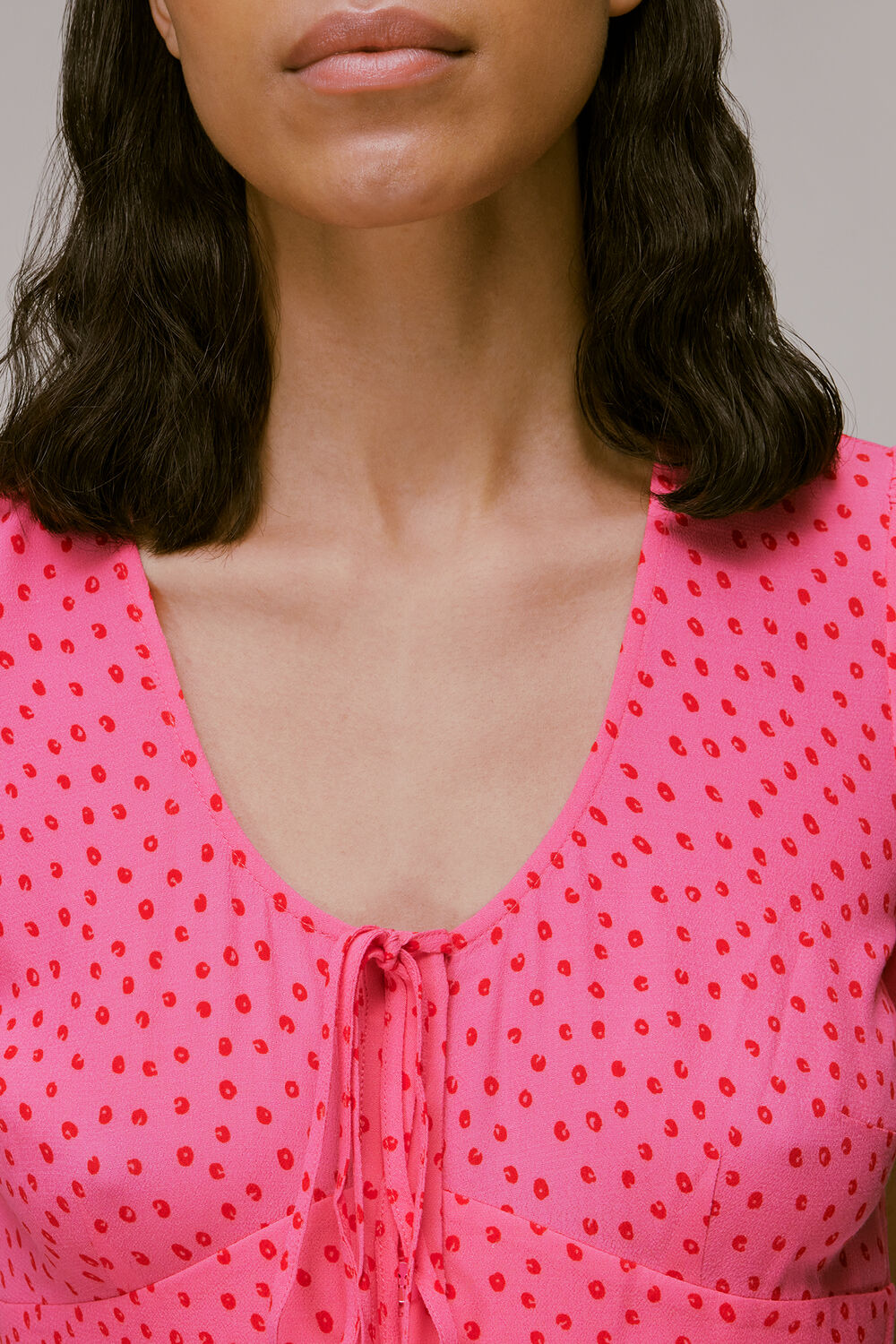Heidi Spot Print Dress