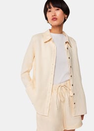 Linen Elasticated Short