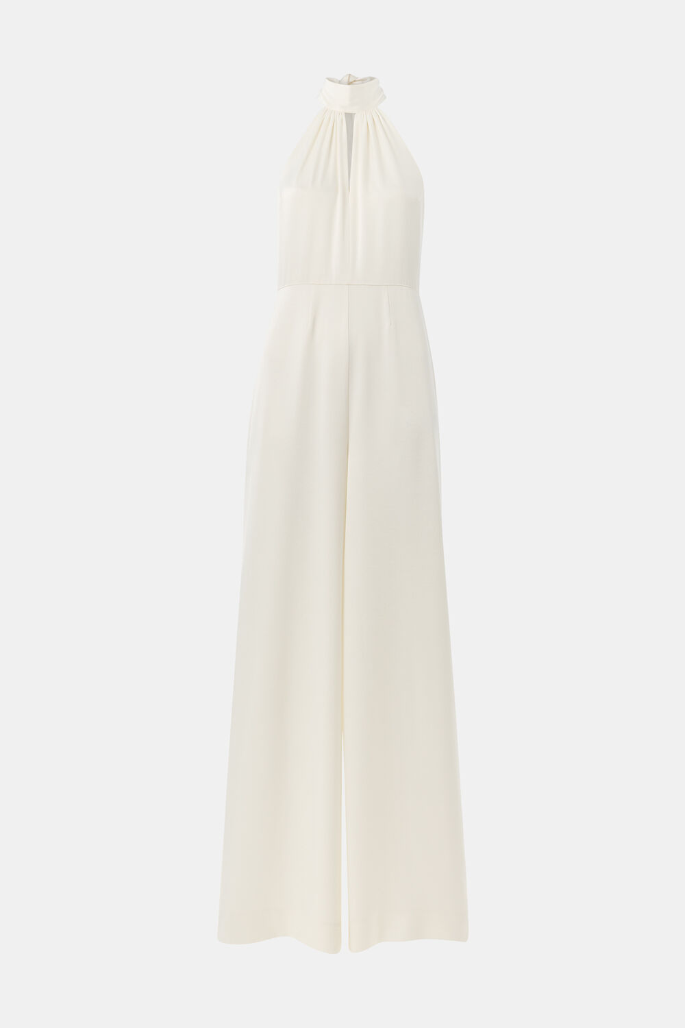 Ivory Halterneck Bridal Jumpsuit