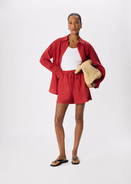 Linen Elasticated Short