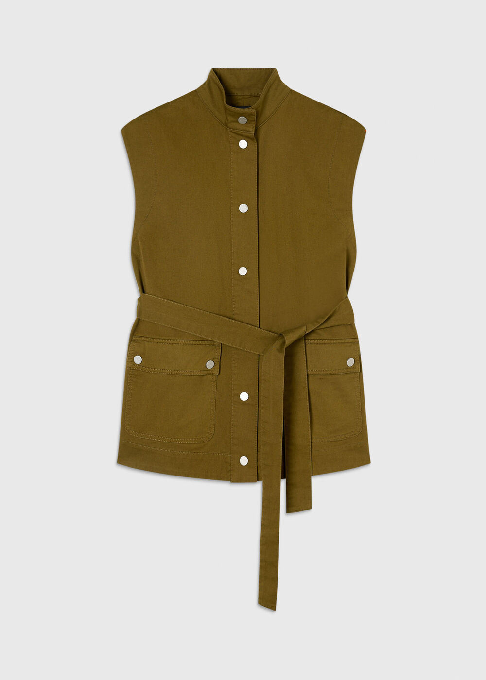 Sleeveless Safari Jacket
