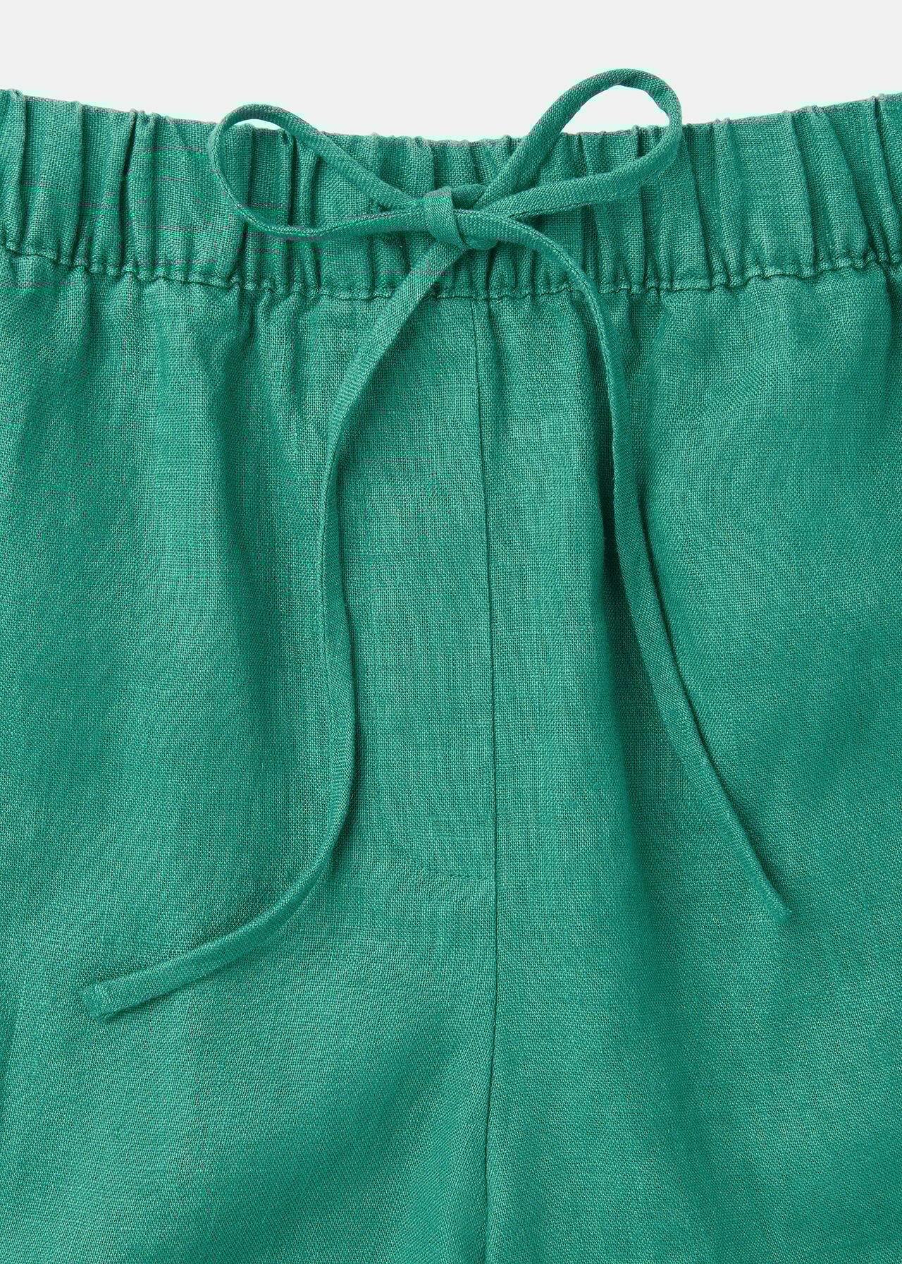 Linen Elasticated Short