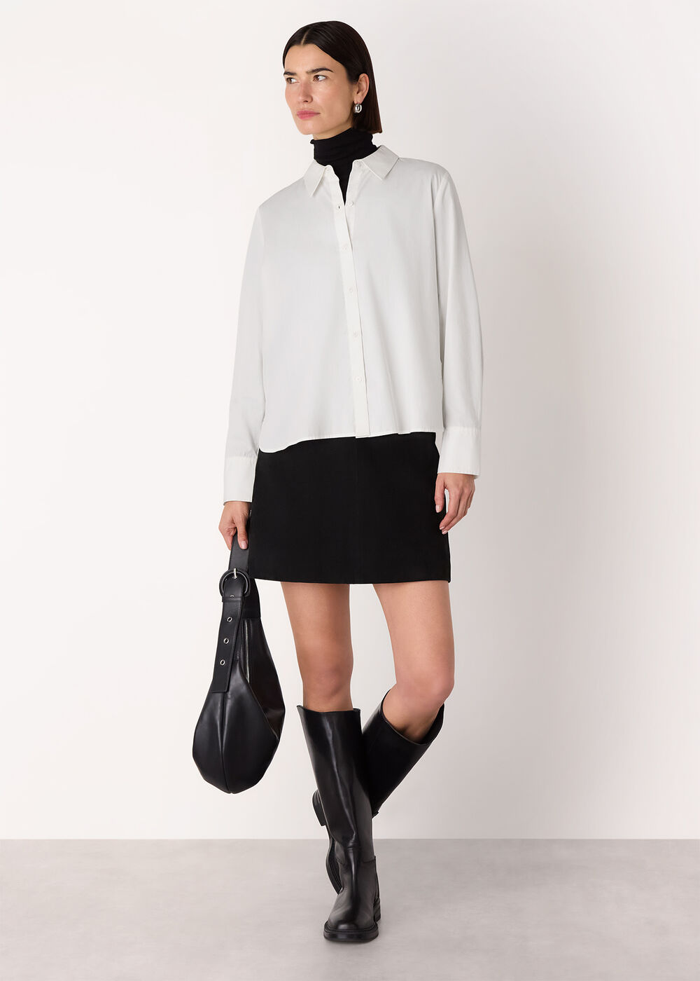 Boxy Cotton Shirt