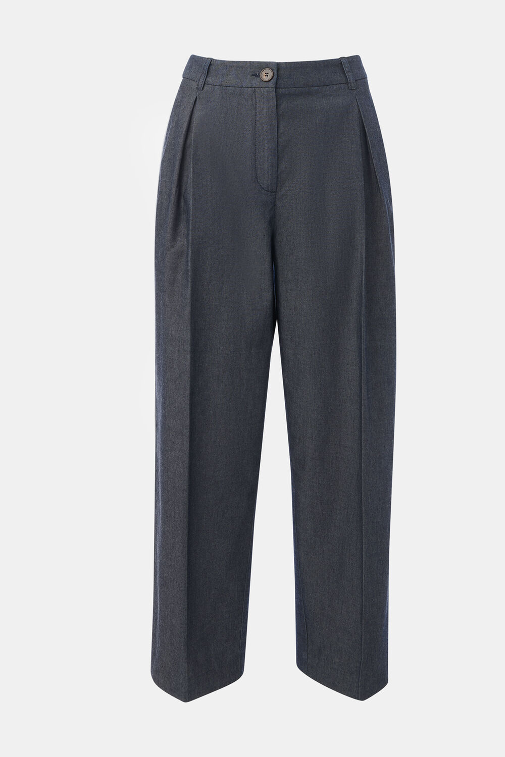Indigo Barrel Leg Trouser