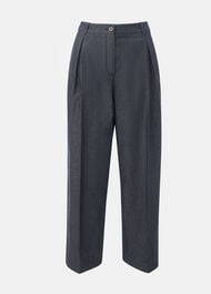 Indigo Barrel Leg Trouser