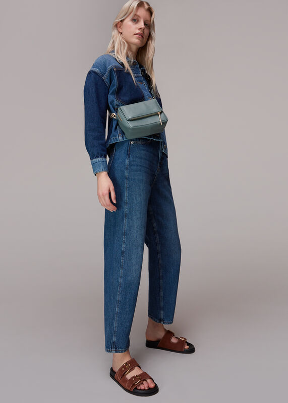 Blue Bibi Crossbody Bag