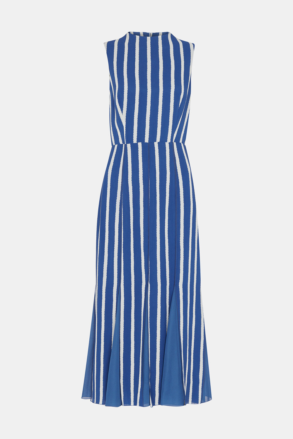 Eliza Stripe Print Midi Dress