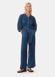 Mabel Topstitch Jumpsuit