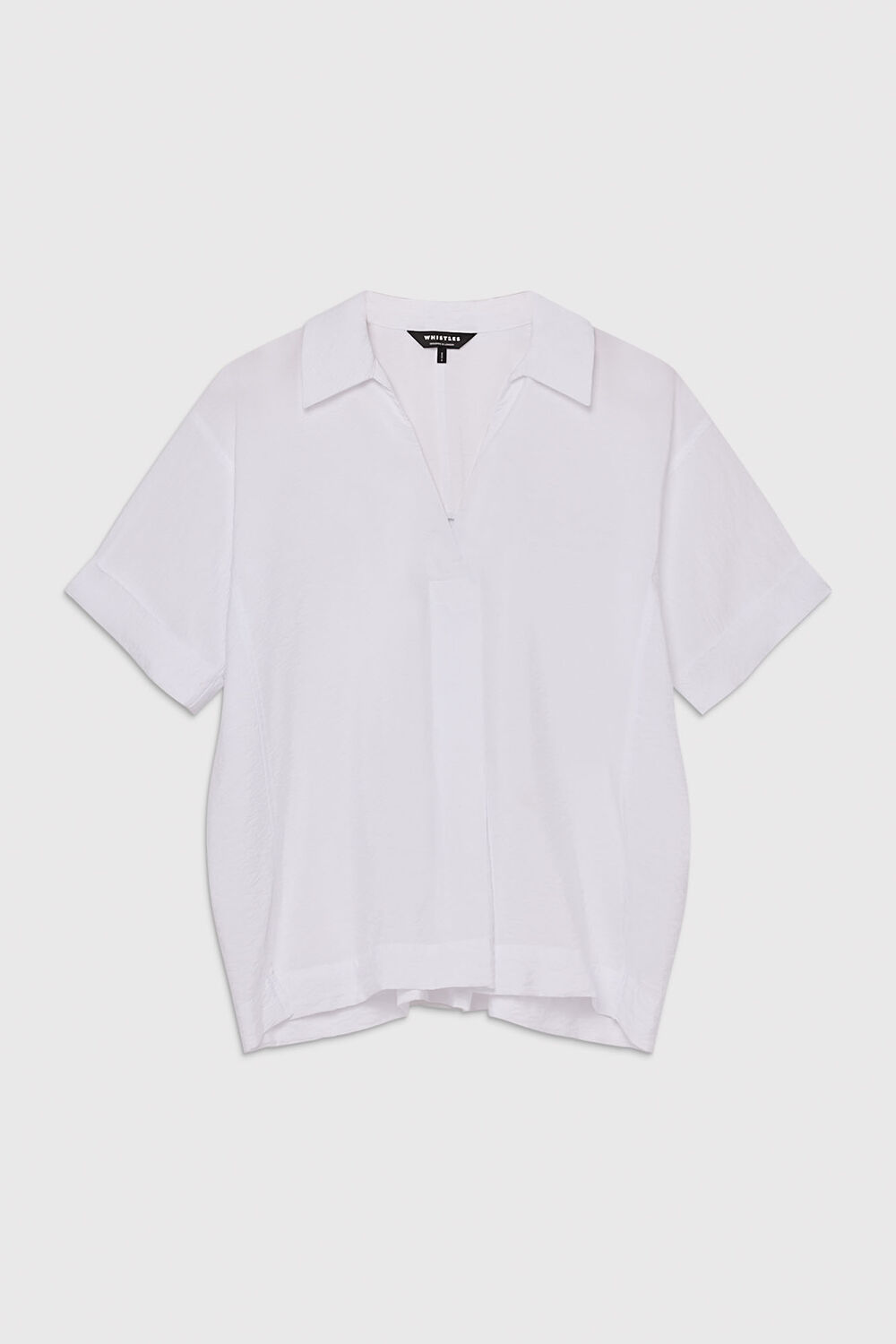 White Sasha Relaxed Shirt
