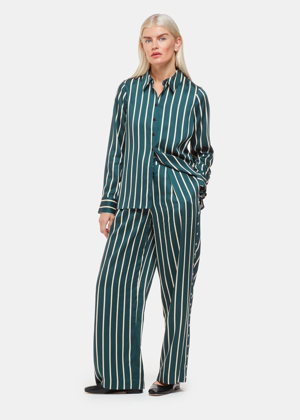 Petite Alex Stripe Shirt