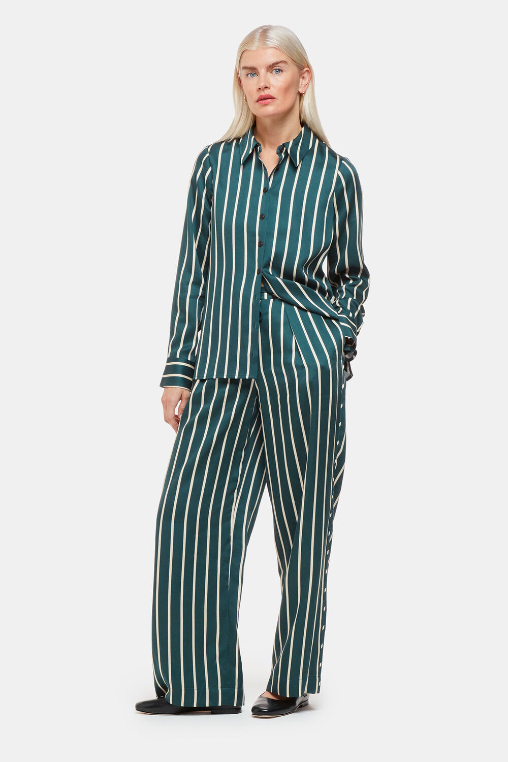 Petite Alex Stripe Shirt