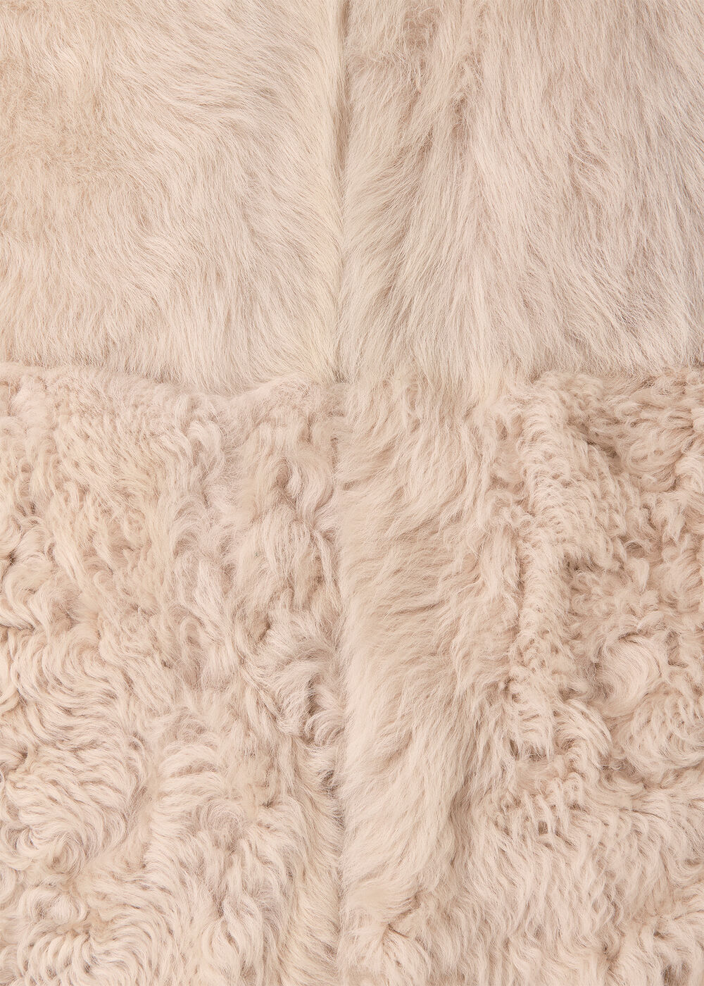 Cossma Shearling Longline Coat