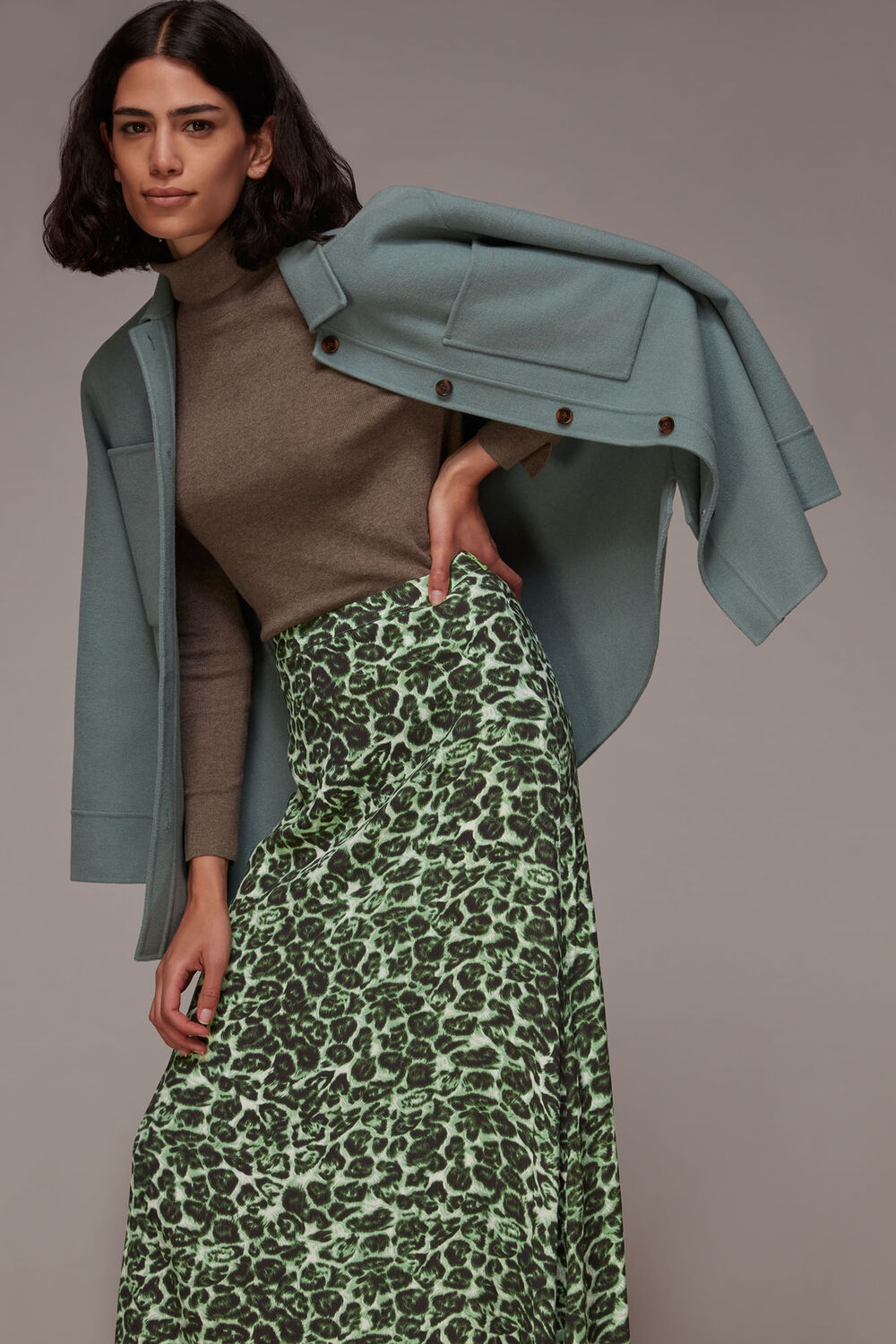 Clouded Leopard Skirt