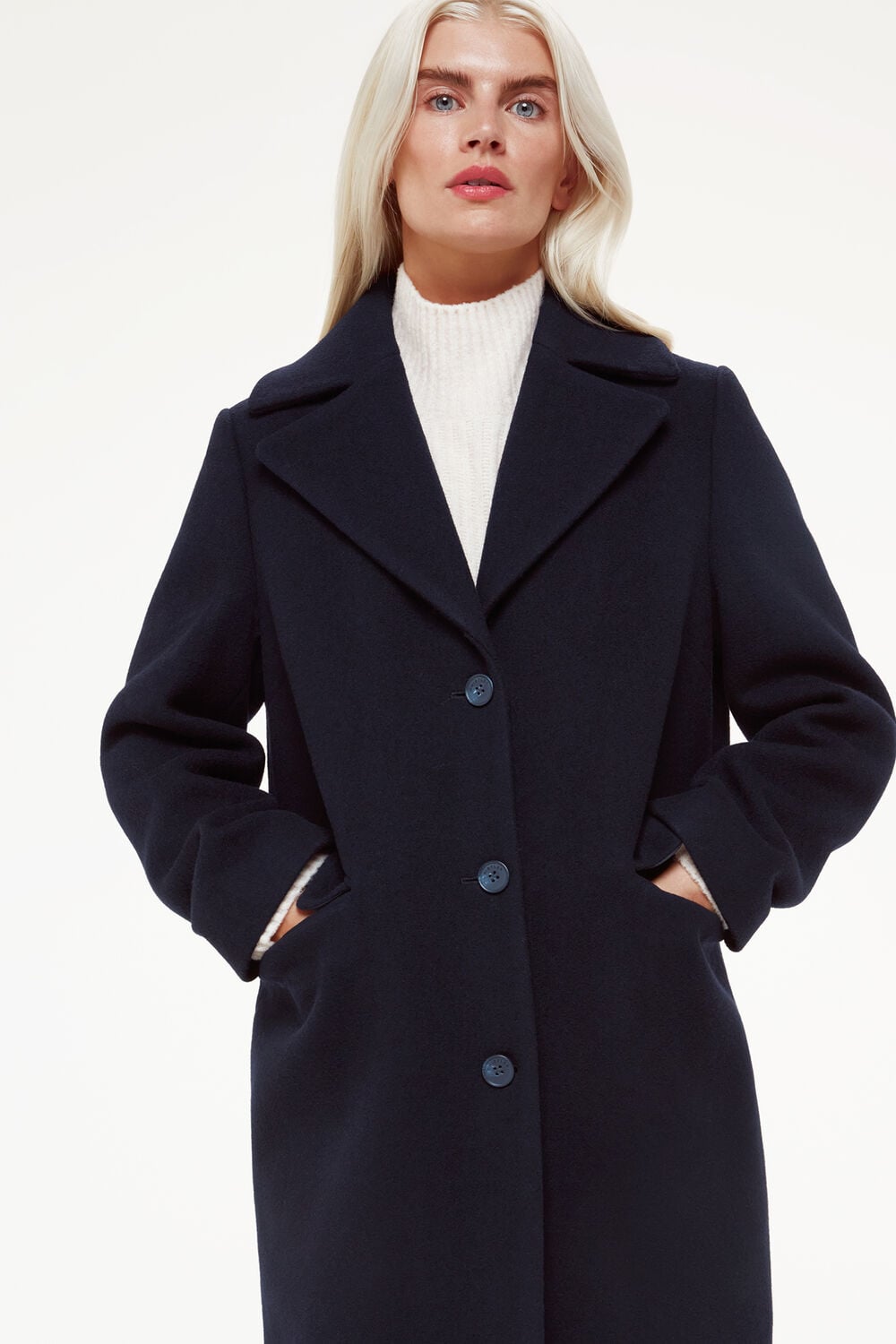 Petite Amalia Longline Coat