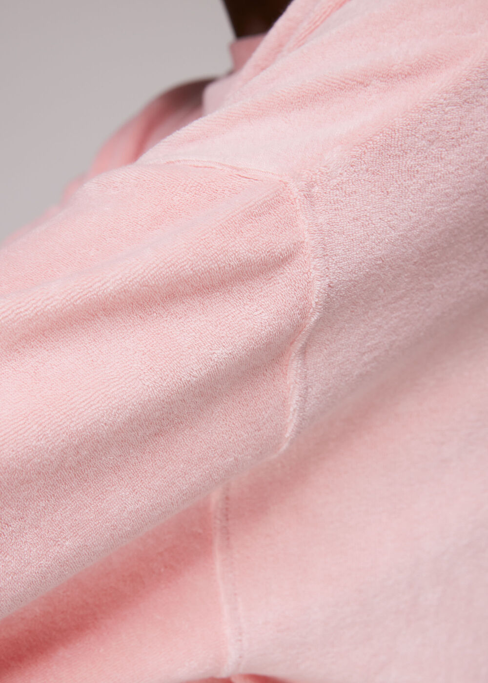Towelling Boyfriend Sweatshirt