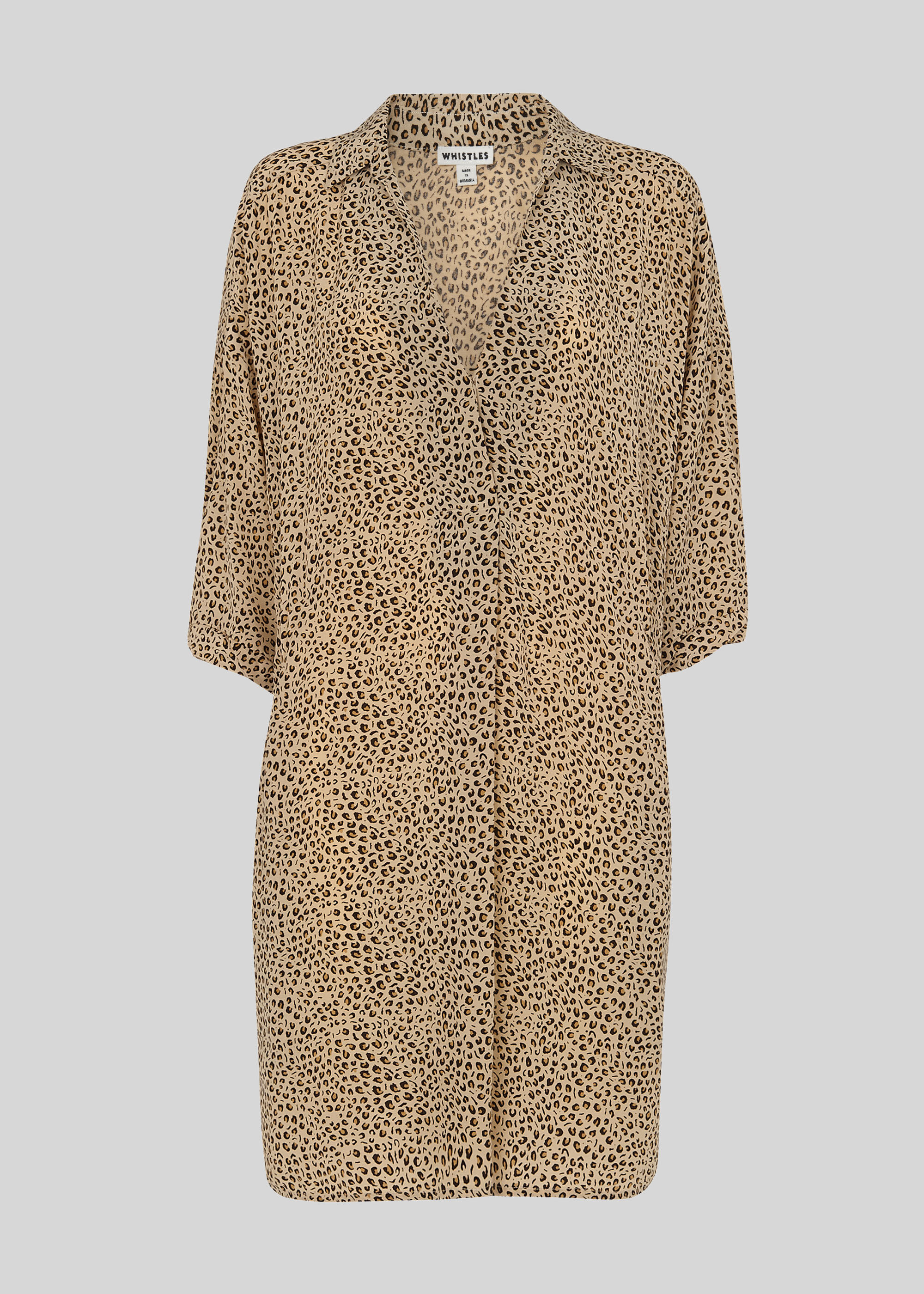 Whistles lola best sale cheetah print dress