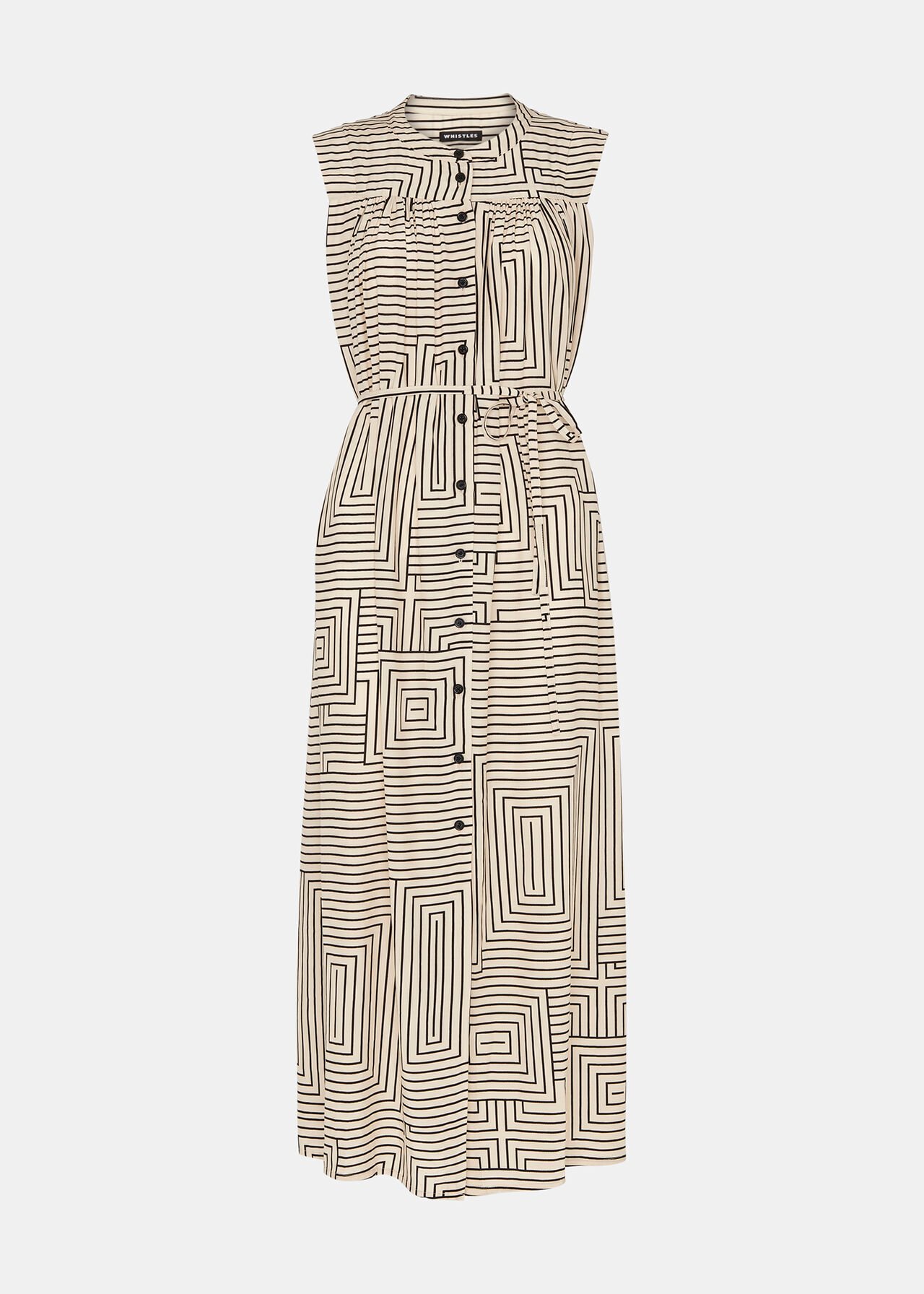 Angled Stripe Ilana Dress