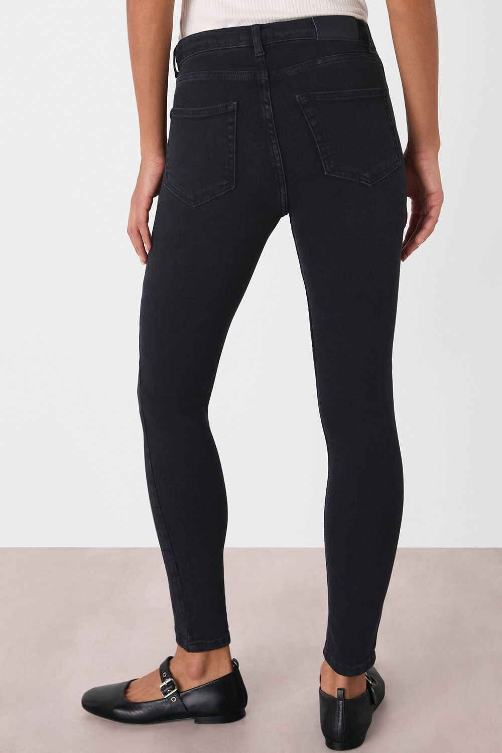Black Stretch Sculpted Skinny Jean