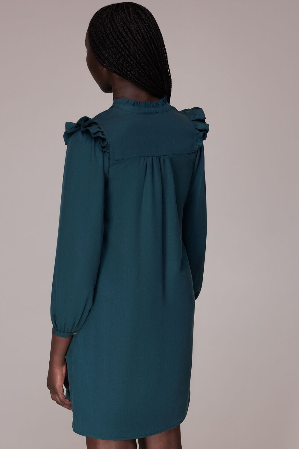 Katie Button Through Dress