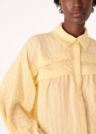 Textured Frill Detail Blouse